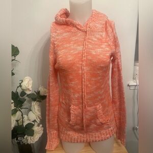 Rue21 Coral Knit Hoodie